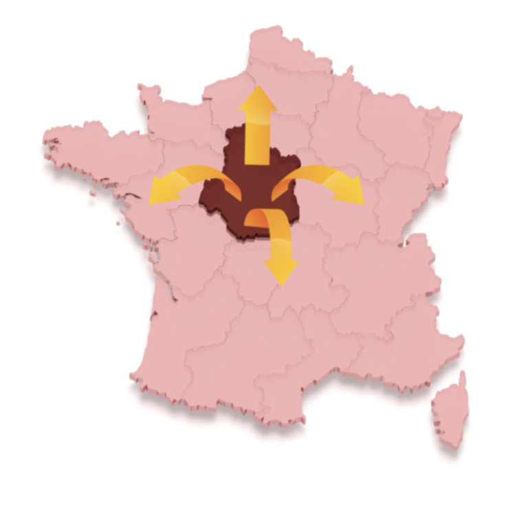 Carte de la France Carte de la France